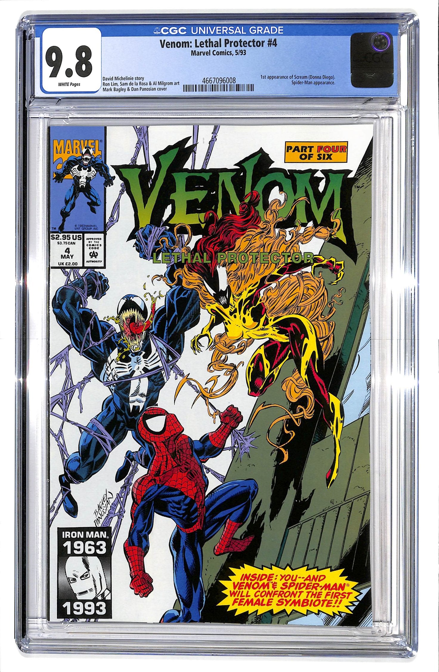 Venom: Lethal Protector 1993 #4 Direct ed. - CGC 9.8 - $65.00