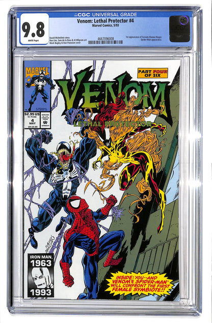 Venom: Lethal Protector 1993 #4 Direct ed. - CGC 9.8 - $65.00