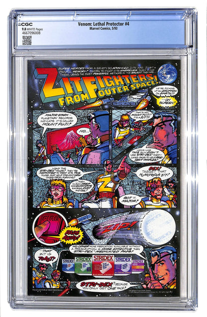 Venom: Lethal Protector 1993 #4 Direct ed. - CGC 9.8 - $65.00