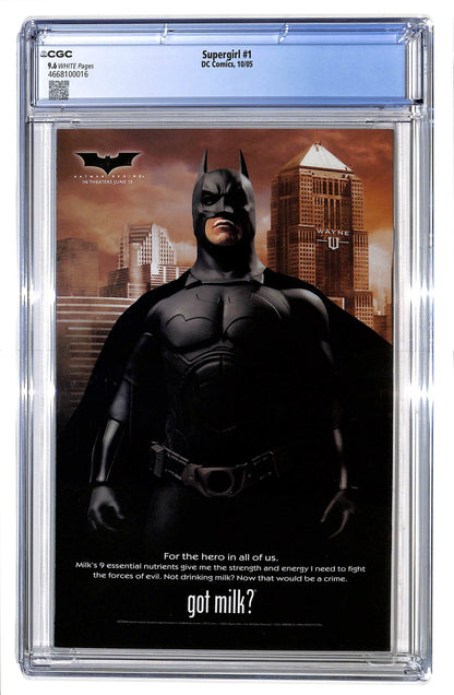 Supergirl 2005 #1 Direct Sales - Ian Churchill / Norm Rapmund Cover - CGC 9.8 - $60.00