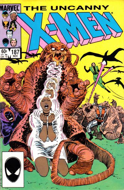 The Uncanny X-Men 1981 #187 Direct ed. - back issue - $10.00