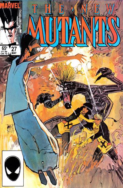 The New Mutants 1983 #27 Direct ed. - back issue - $10.00