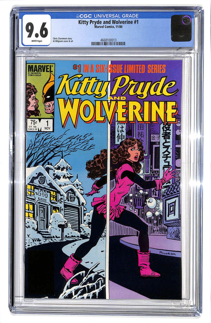 Kitty Pryde and Wolverine 1984 #1 Direct ed. - CGC 9.6 - $35.00