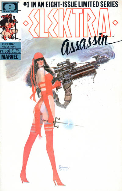 Elektra: Assassin 1986 #1 - back issue - $10.00