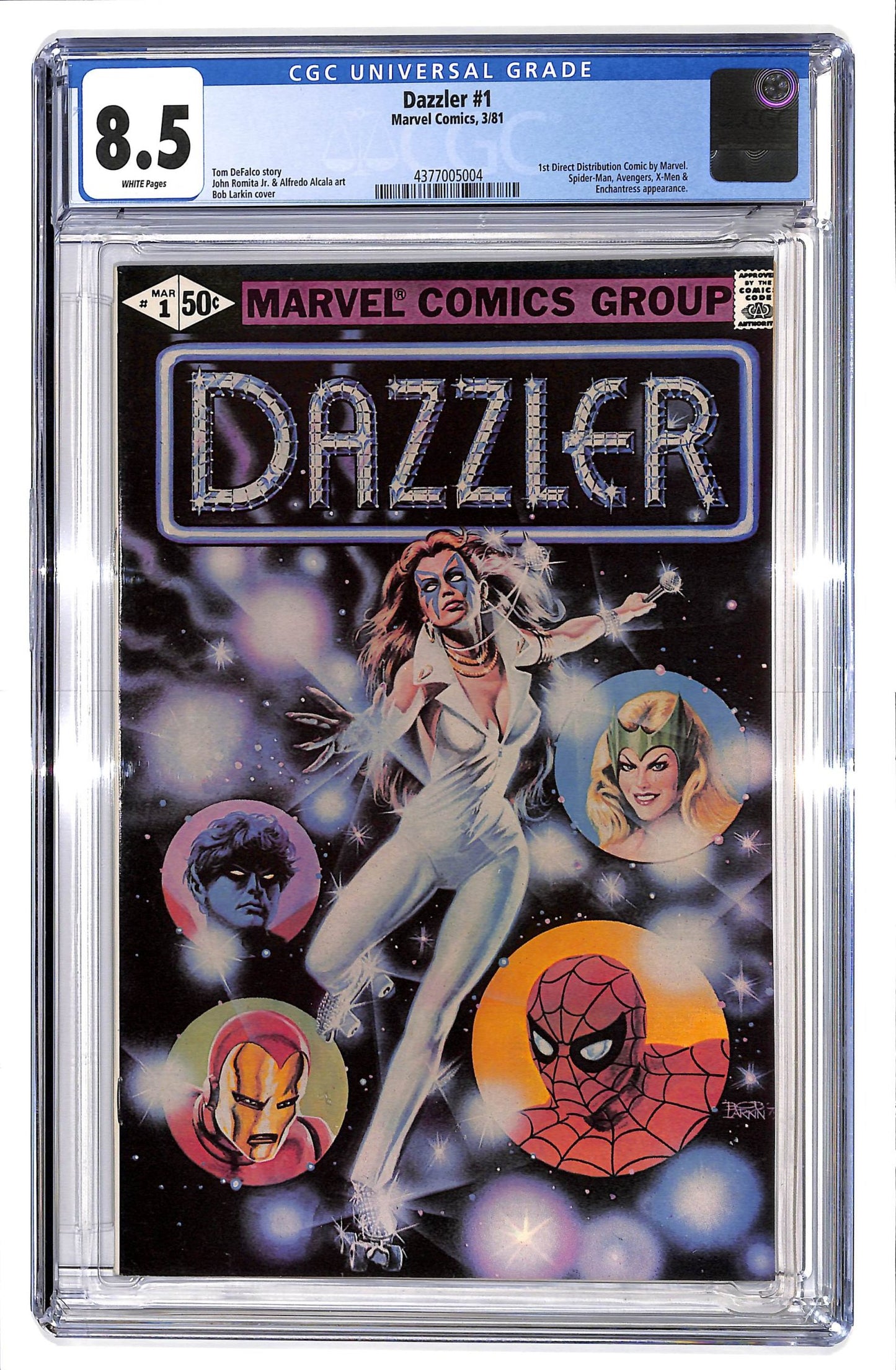 Dazzler 1981 #1 - CGC 8.5 - $55.00