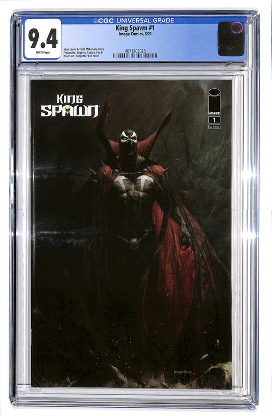 King Spawn 2021 #1 Cover A - Puppeteer Lee - CGC 9.4 - $25.00