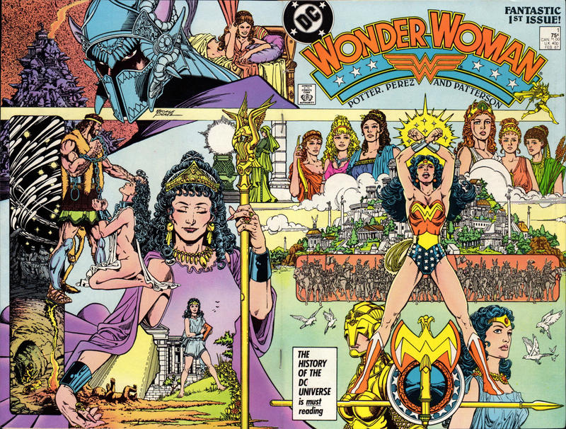 Wonder Woman 1987 #1 Direct ed. - back issue - $10.00