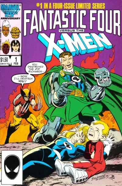 Fantastic Four vs. X-Men 1987 #1 Direct ed. - CGC 9.8 - $85.00