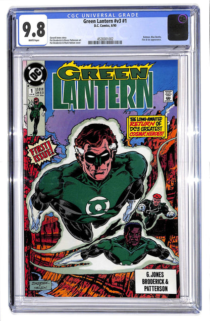 Green Lantern 1990 #1 Direct ed. - CGC 9.8 - $35.00