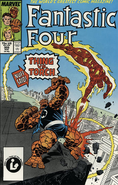 Fantastic Four 1961 #305 Direct ed. - back issue - $3.00