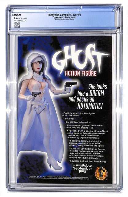 Buffy the Vampire Slayer 1998 #1 Photo Cover - Gold Foil - CGC 9.6 - $25.00