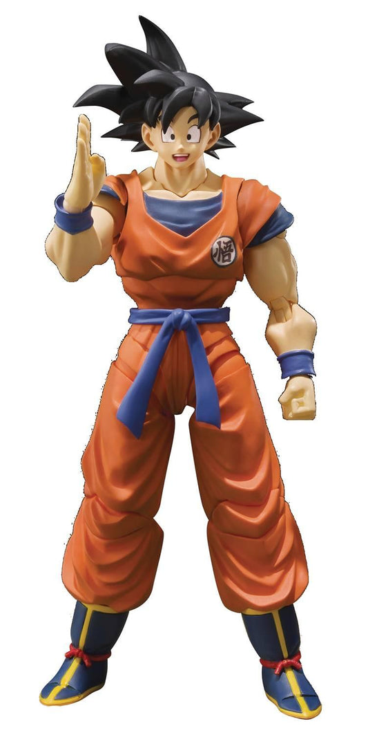 S.H.FIGUARTS DBZ SON GOKU SAIYAN RAISED ON EARTH