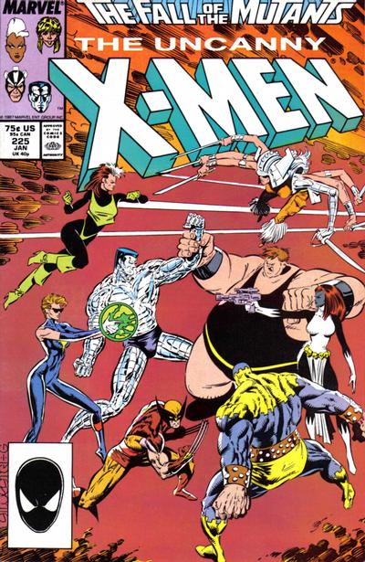 The Uncanny X-Men 1981 #225 Direct ed. - back issue - $10.00