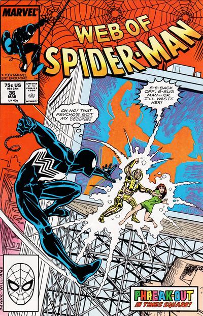 Web of Spider-Man 1985 #36 Direct ed. - back issue - $20.00