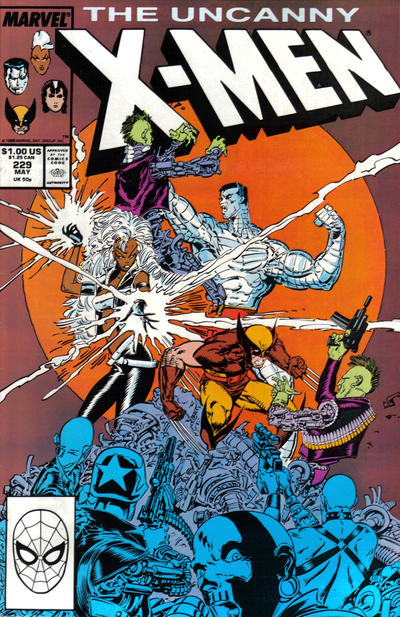 The Uncanny X-Men 1981 #229 Direct ed. - back issue - $10.00