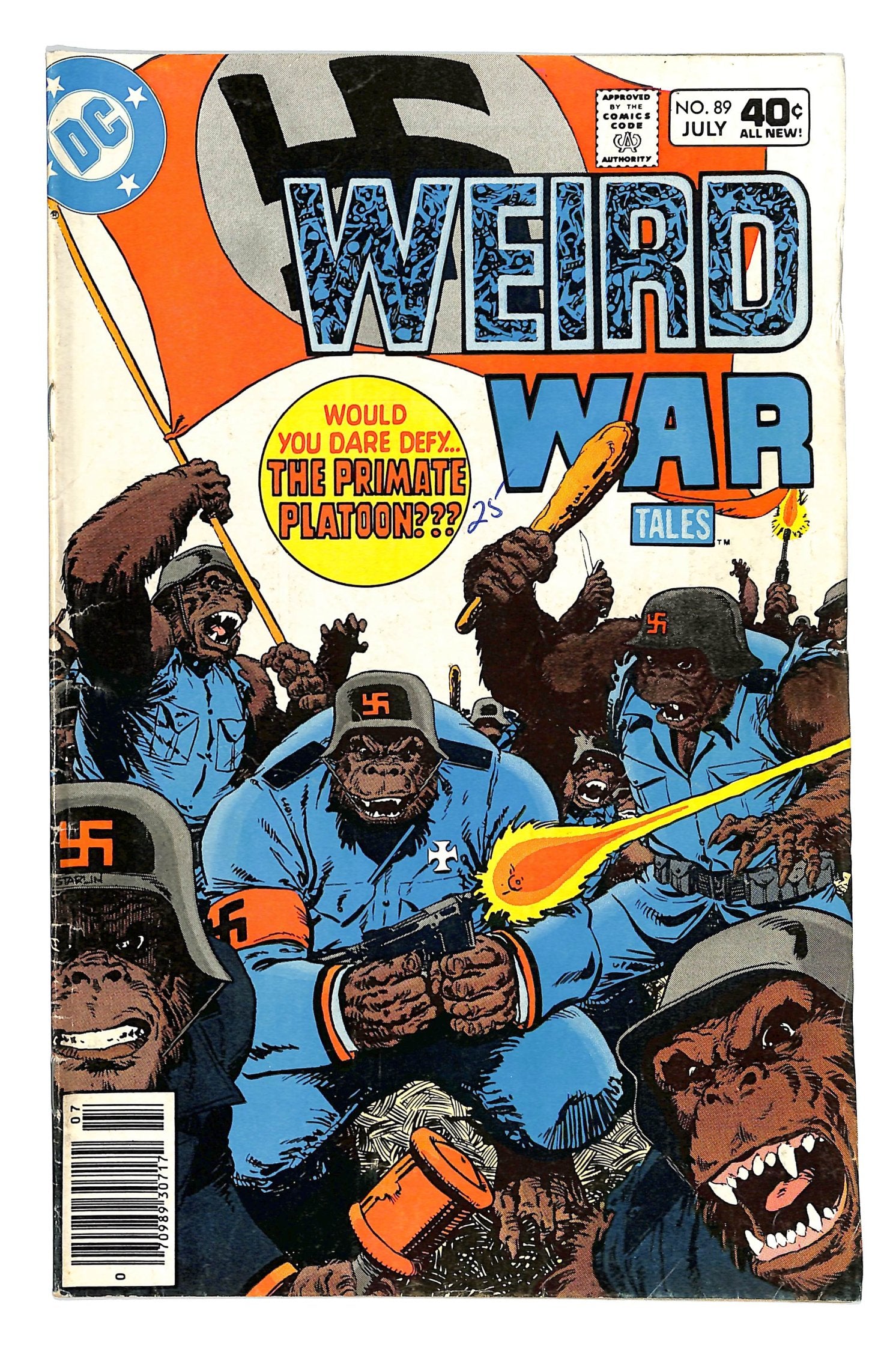 Weird War Tales 1971 #89 - back issue - $10.00