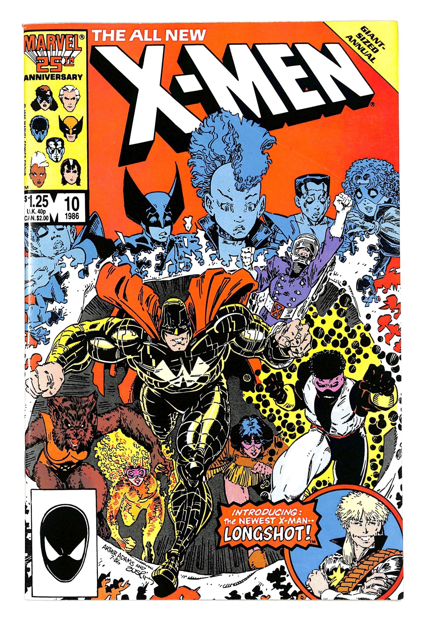 X-Men Annual 1970 #10 Direct ed. - back issue - $5.00