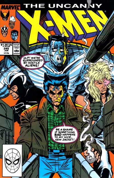 The Uncanny X-Men 1981 #245 Direct ed. - back issue - $10.00