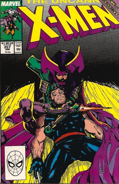 The Uncanny X-Men 1981 #257 Direct ed. - back issue - $20.00