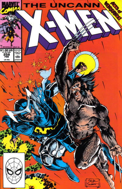 The Uncanny X-Men 1981 #258 Direct ed. - back issue