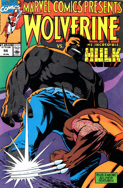 Marvel Comics Presents 1988 #55 Direct ed. - back issue - $10.00