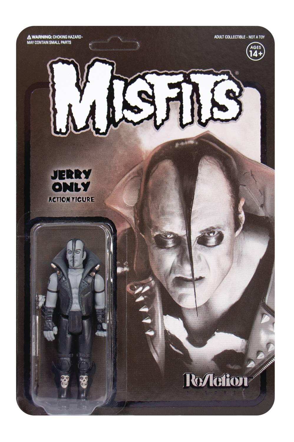 MISFITS JERRY ONLY BLACK METAL VERSION REACTION FIG