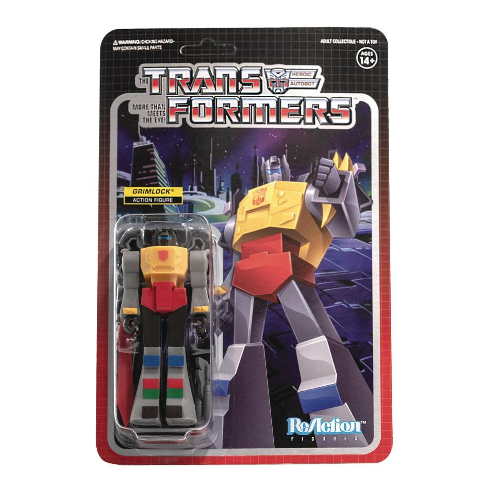 TRANSFORMERS GRIMLOCK REACTION FIGURE