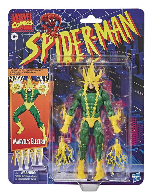 MARVEL LEGENDS SPIDER-MAN VINTAGE ELECTRO