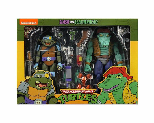 TMNT NECA SLASH AND LEATHERHEAD
