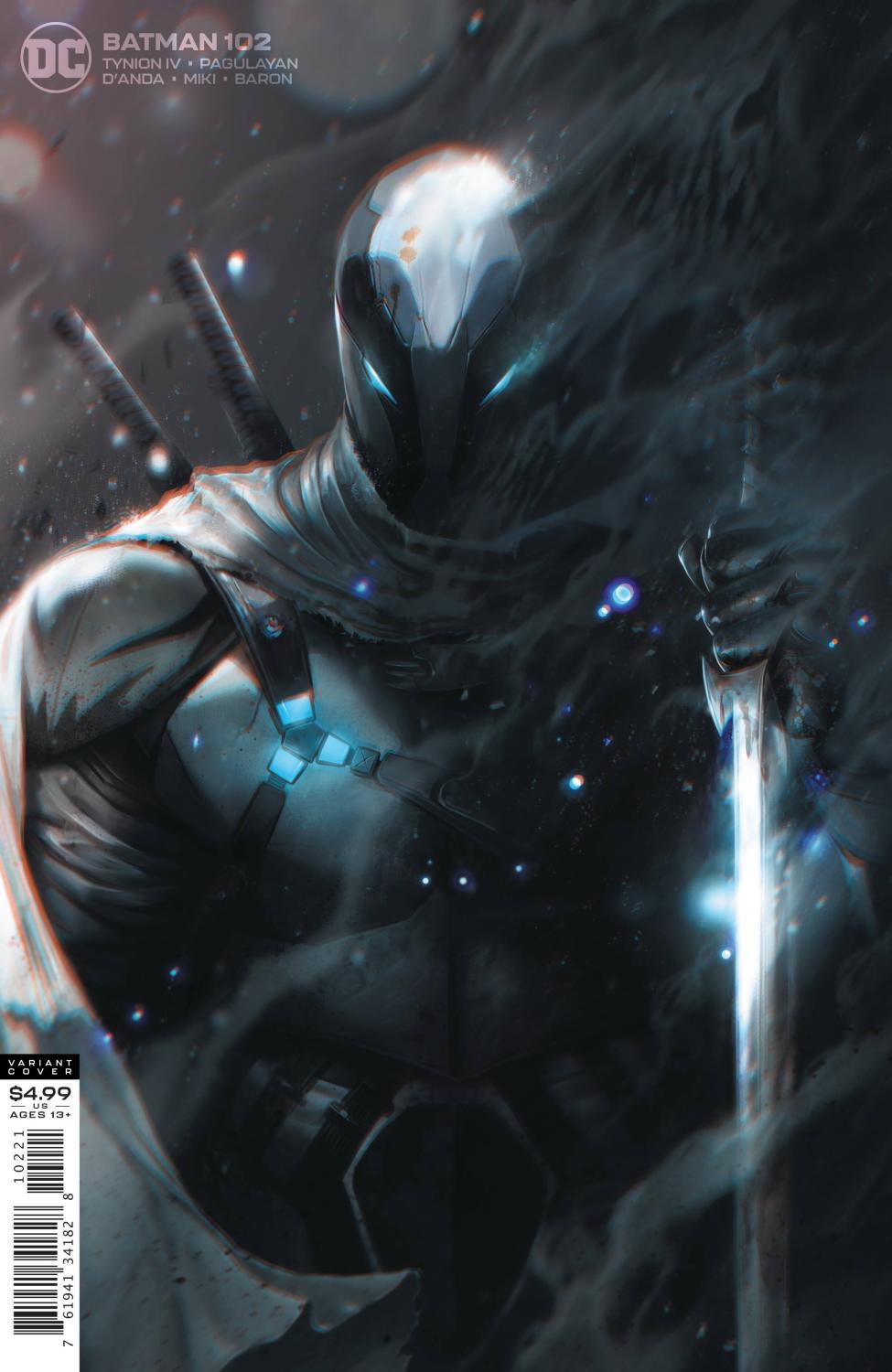 BATMAN #102 CVR B FRANCESCO MATTINA CARD STOCK VAR