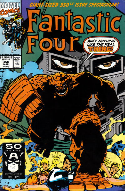 Fantastic Four 1961 #350 Direct ed. - back issue - $10.00