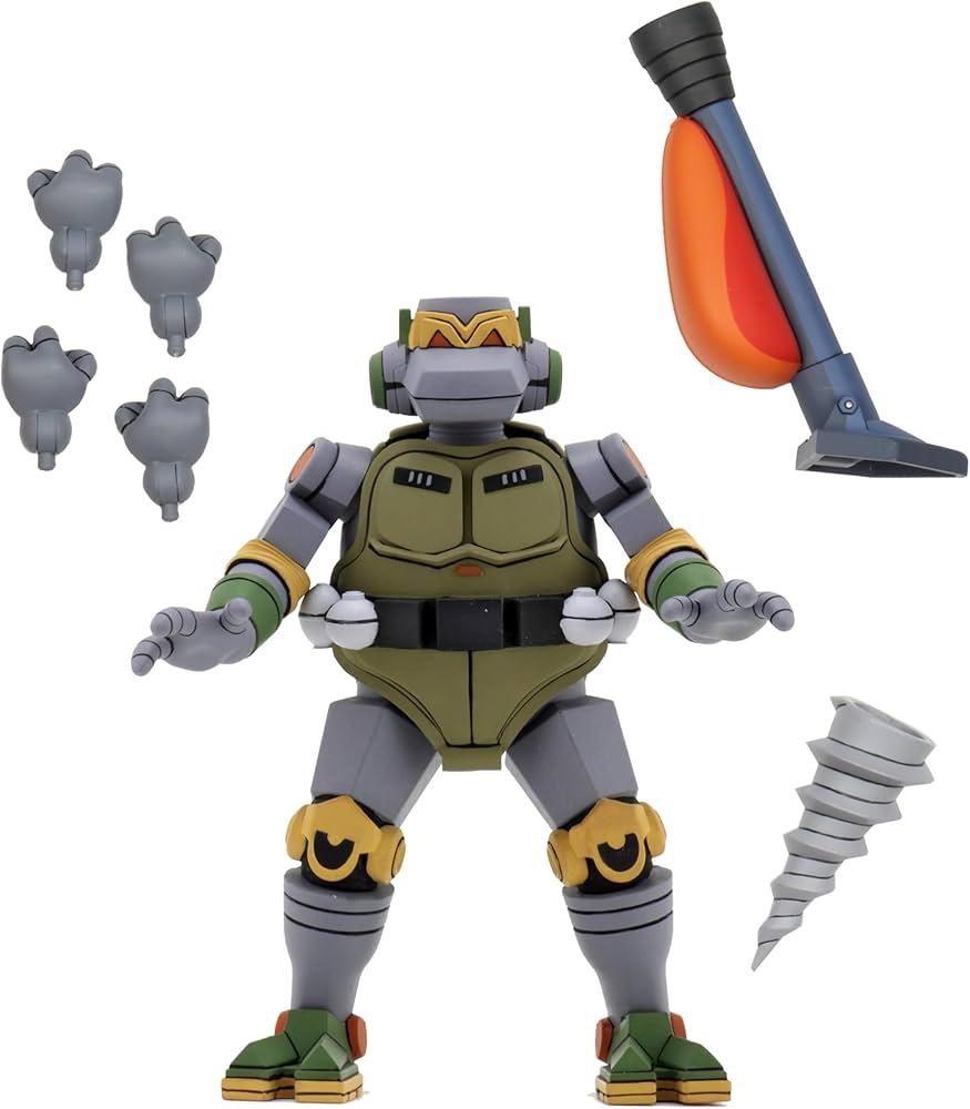 TMNT CARTOON METALHEAD AF NECA