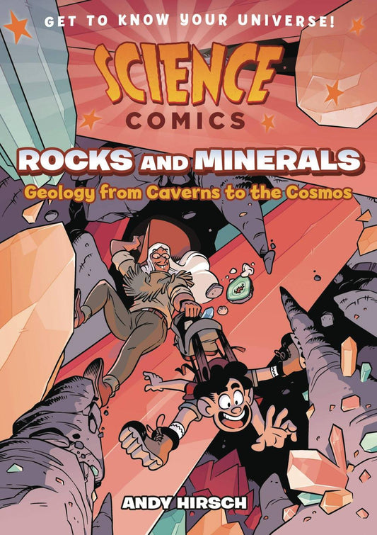 SCIENCE COMICS ROCKS & MINERALS GN