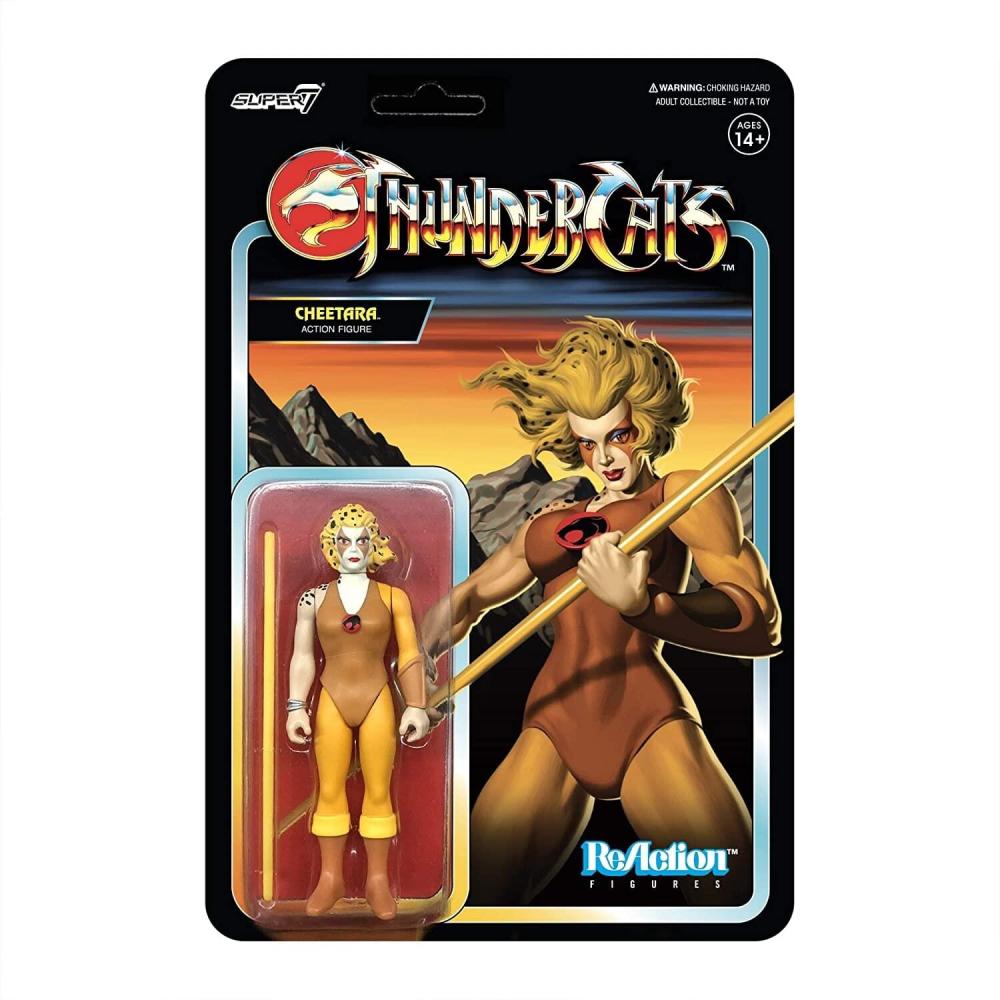 THUNDERCATS WAVE 1 CHEETARA REACTION FIGURE