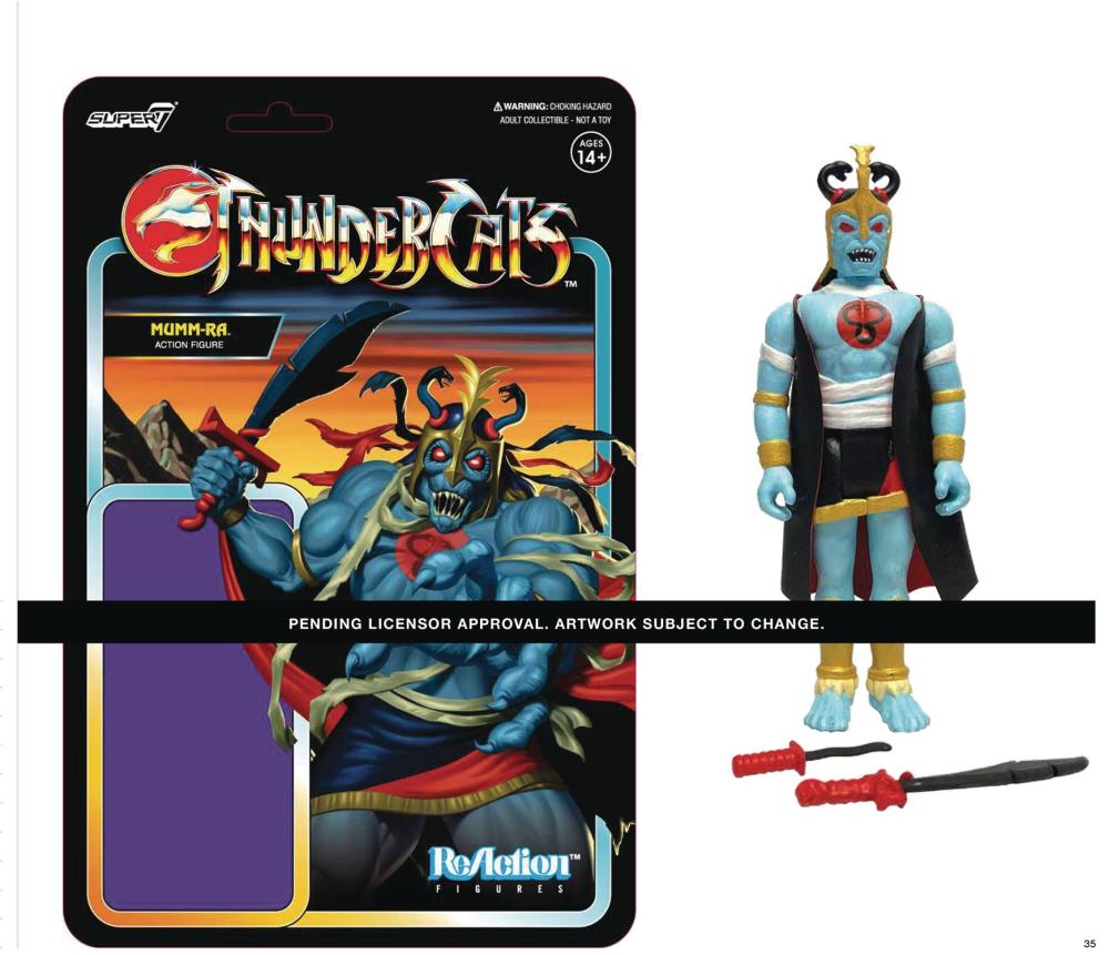 THUNDERCATS WAVE 1 MUMM-RA REACTION FIGURE