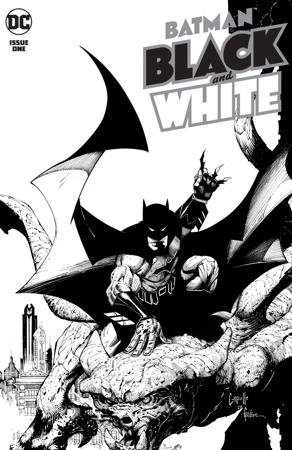 BATMAN BLACK AND WHITE #1 CVR A GREG CAPULLO (OF 6)