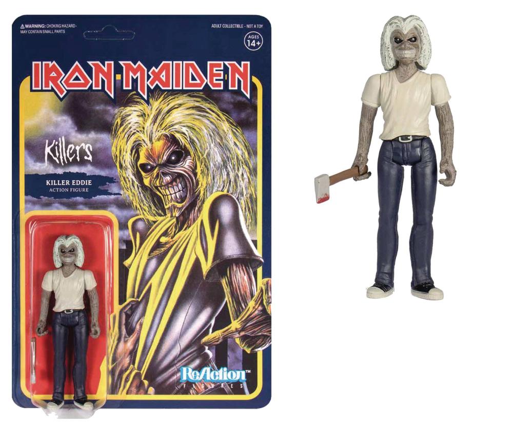 IRON MAIDEN KILLERS EDDIE REACTION FIGURE