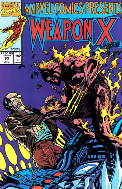 Marvel Comics Presents 1988 #83 Direct ed. - back issue - $10.00