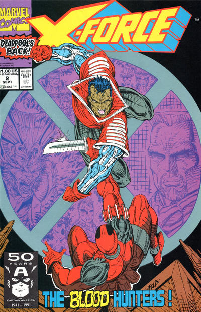 X-Force 1991 #2 Direct ed. - back issue - $10.00