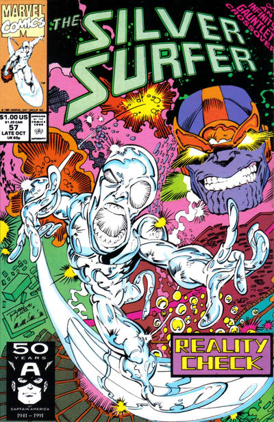 Silver Surfer 1987 #57 - back issue - $10.00