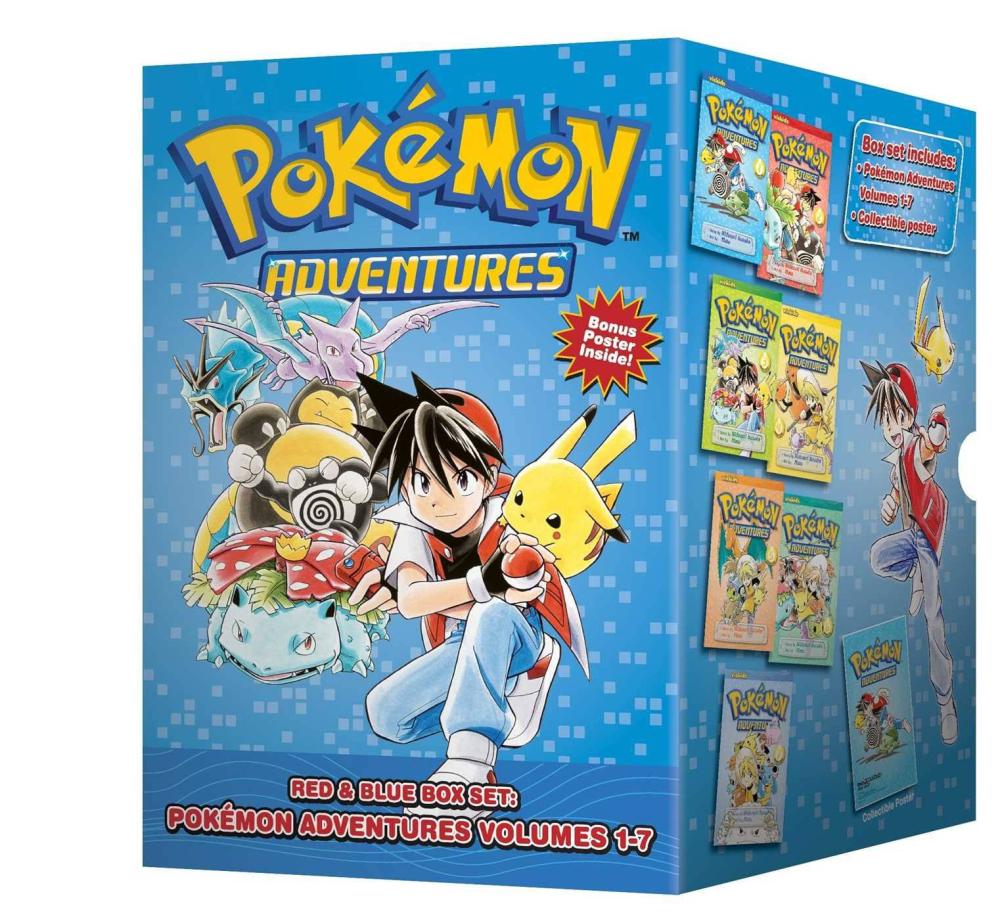 POKEMON ADVENTURES GN BOX SET VOL 01 RED BLUE