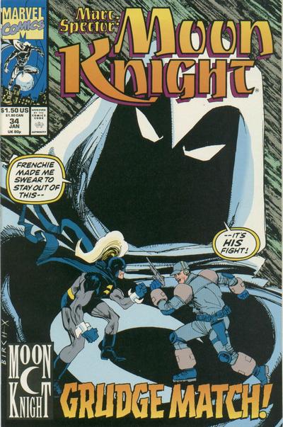 Marc Spector: Moon Knight 1989 #34 - back issue - $10.00