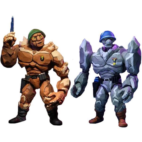 TMNT TRAAG AND GRANITOR 2 PACK