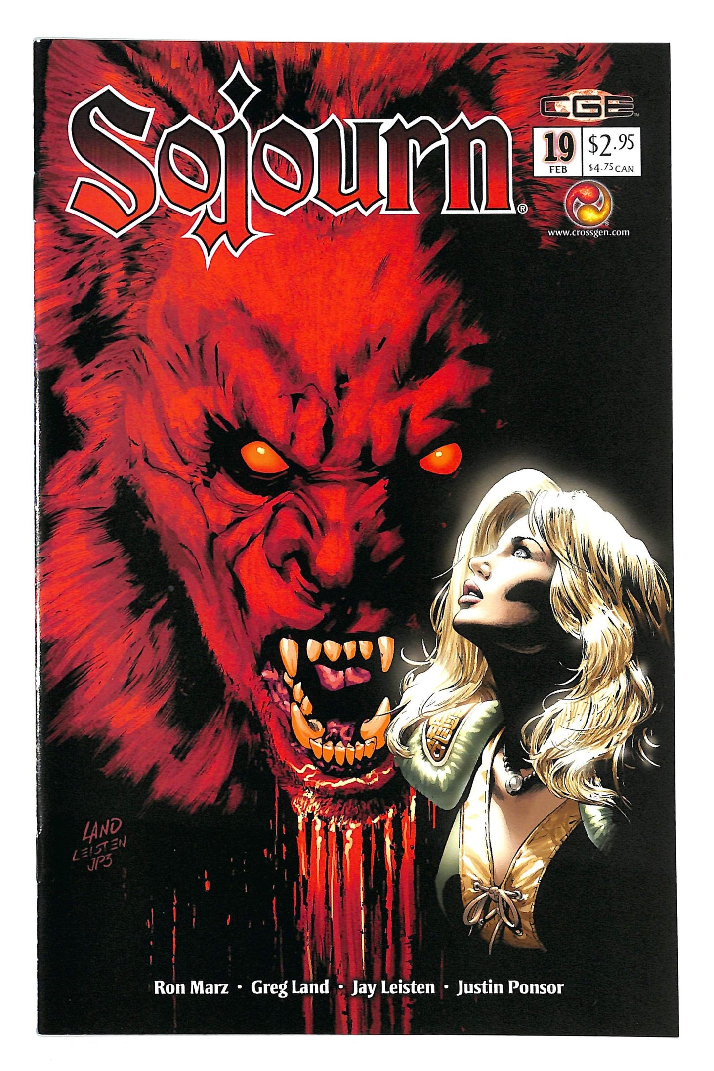 Sojourn 2001 #19 - back issue - $10.00