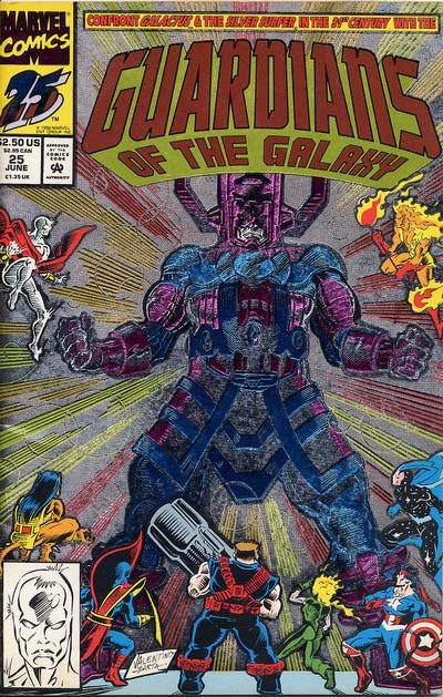 Guardians of the Galaxy 1990 #25 Deluxe Direct Edition - back issue - $10.00