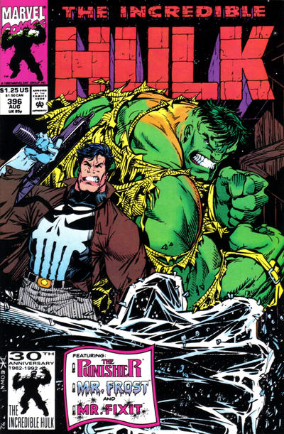 The Incredible Hulk 1968 #396 Direct ed. - back issue - $10.00