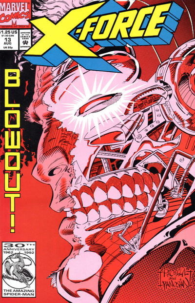 X-Force 1991 #13 Direct ed. - back issue - $10.00