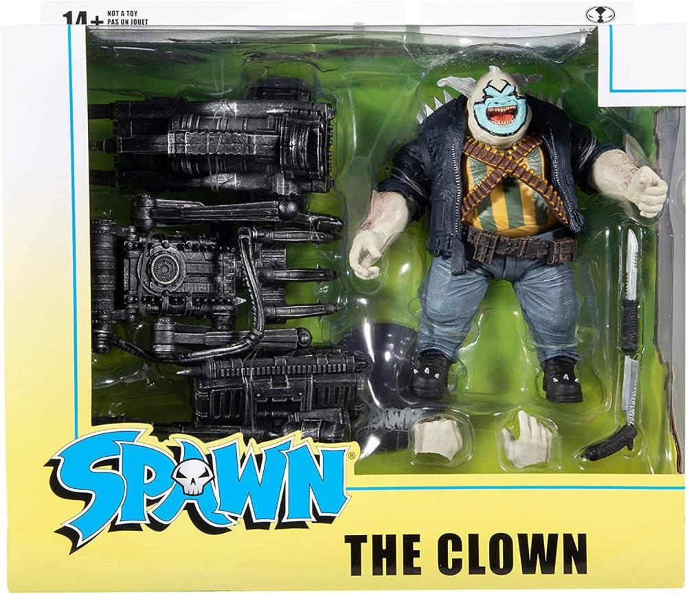 SPAWN 7IN SCALE CLOWN DLX AF CS