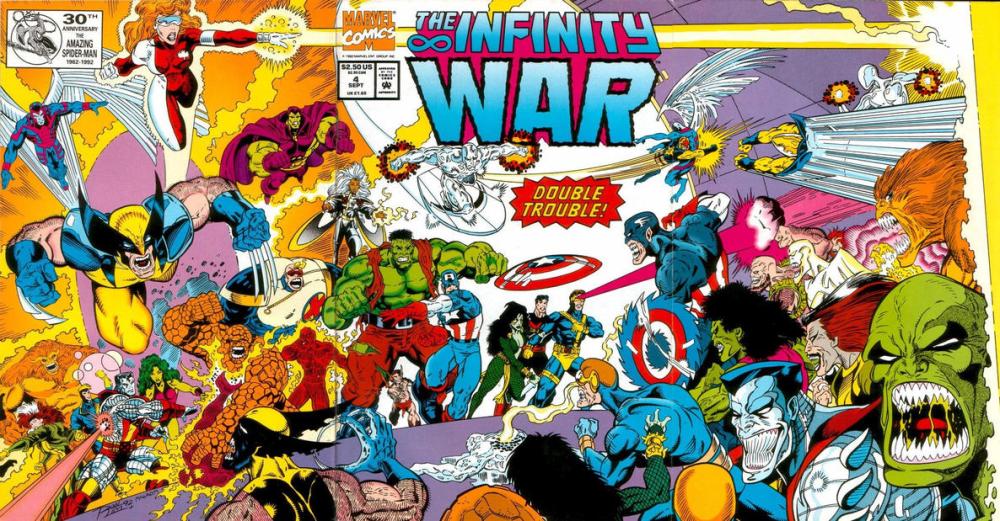 The Infinity War 1992 #4 Direct ed. - high grade - $2.00