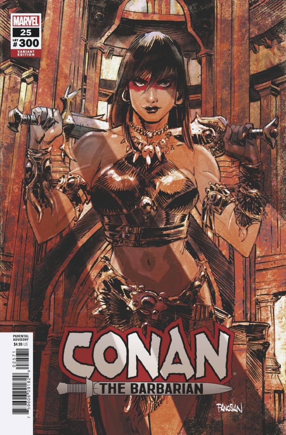 CONAN THE BARBARIAN #25 PANOSIAN VAR